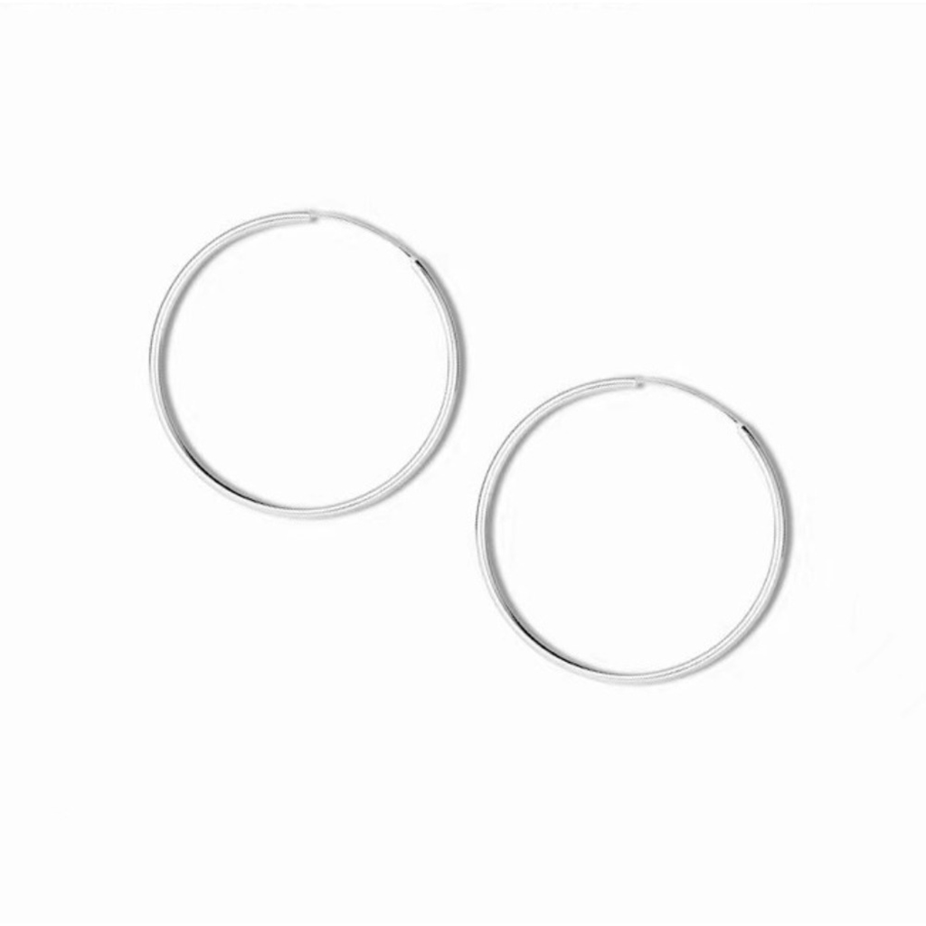 Cold Wind Circle Earrings |Silver Color