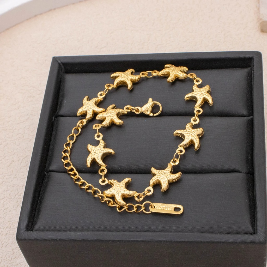 Luxury Starfish Bracelets |Gold Color - Image 5