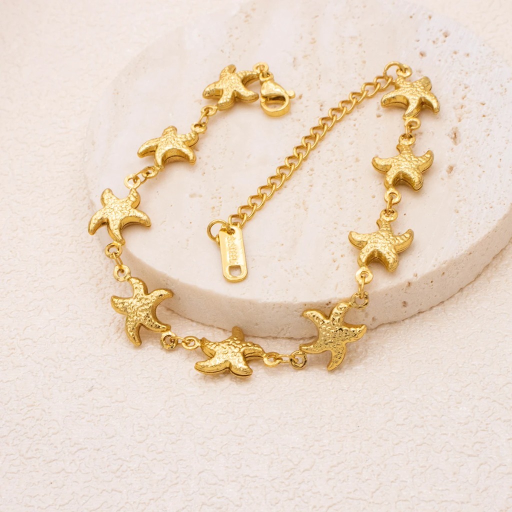 Luxury Starfish Bracelets |Gold Color - Image 6