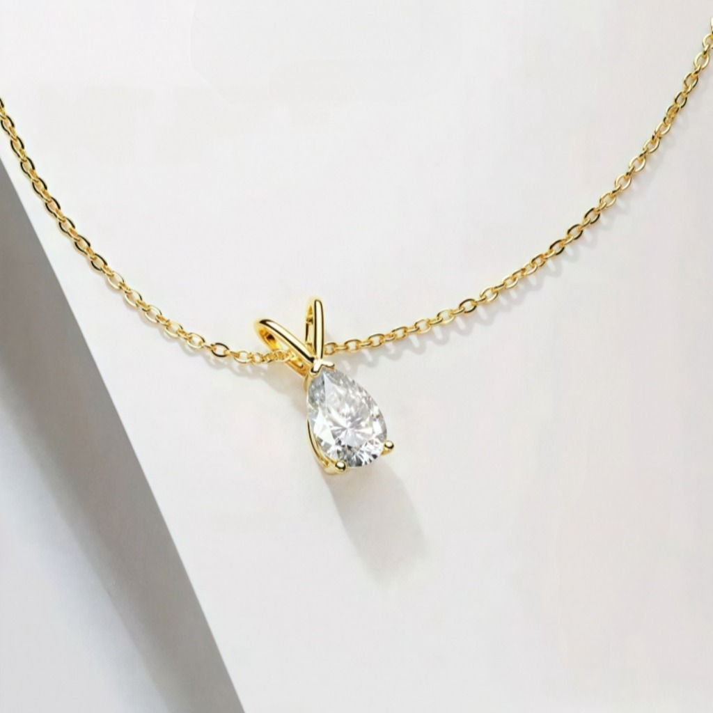 Boho Floral Necklace with Earrings |Golden - Image 3